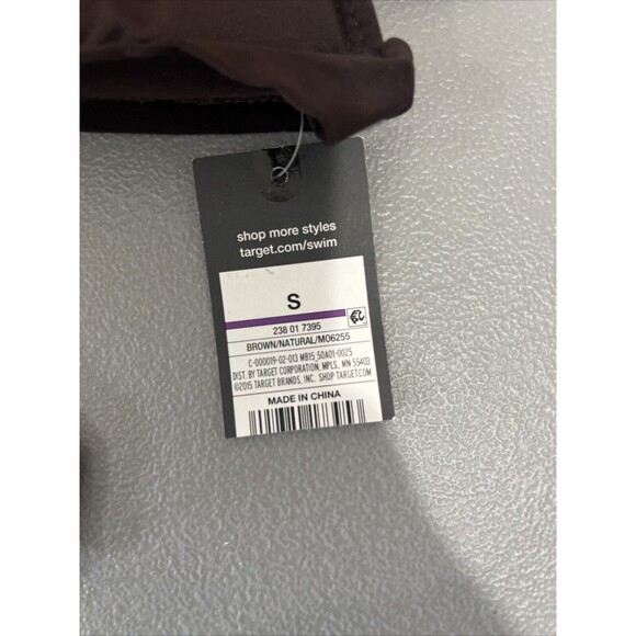 Mossimo Brown‎ Bikini Top Size S NWT - Picture 2 of 4